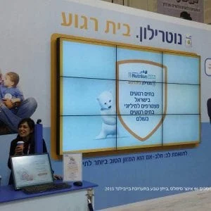 קיר וידאו מחיר